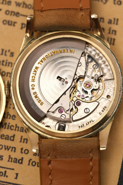 Calatrava IWC SCHAFFHAUSEN Cal.853 White Dial Automatic