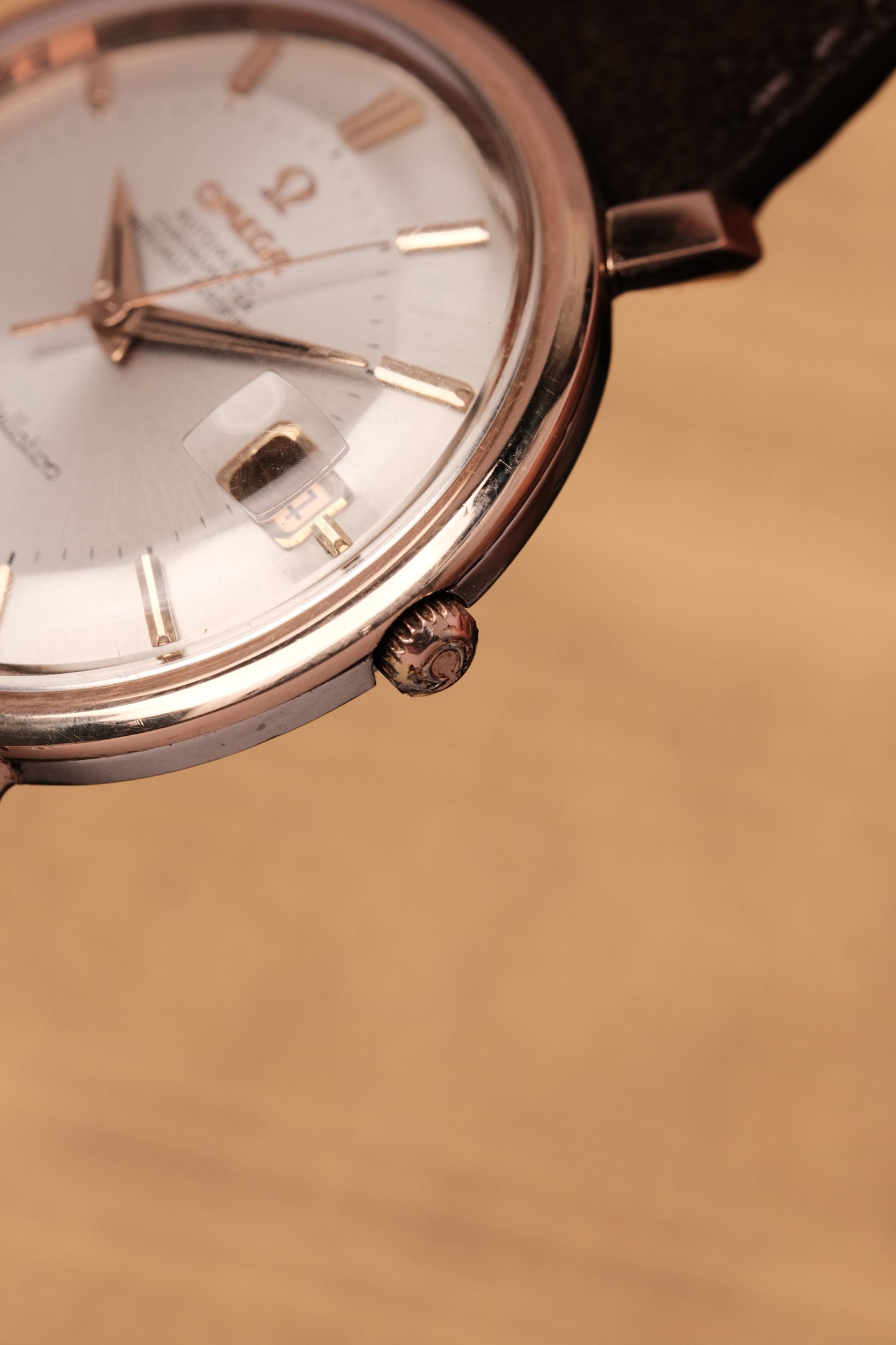 1966 OMEGA CONSTELLATION PIE PAN White Dial Rose Gold AUTOMATIC CHRONOMETER REF. 168.004