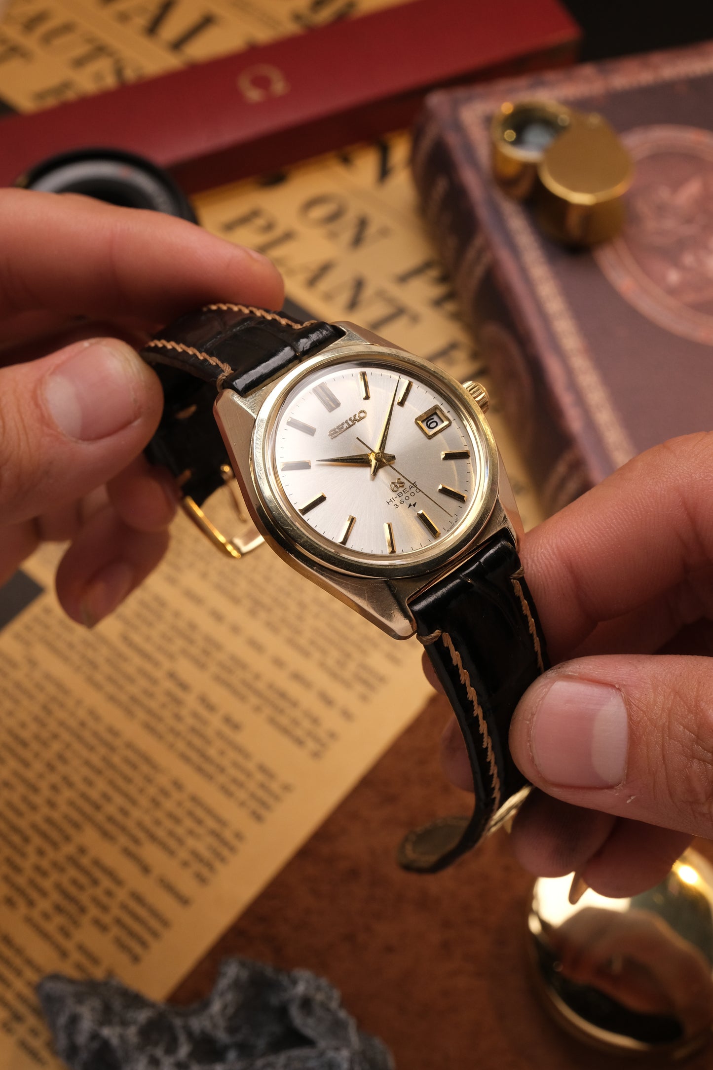 Grand Seiko GS45 High Beat 36000  4522-8000 CAP GOLD  940415