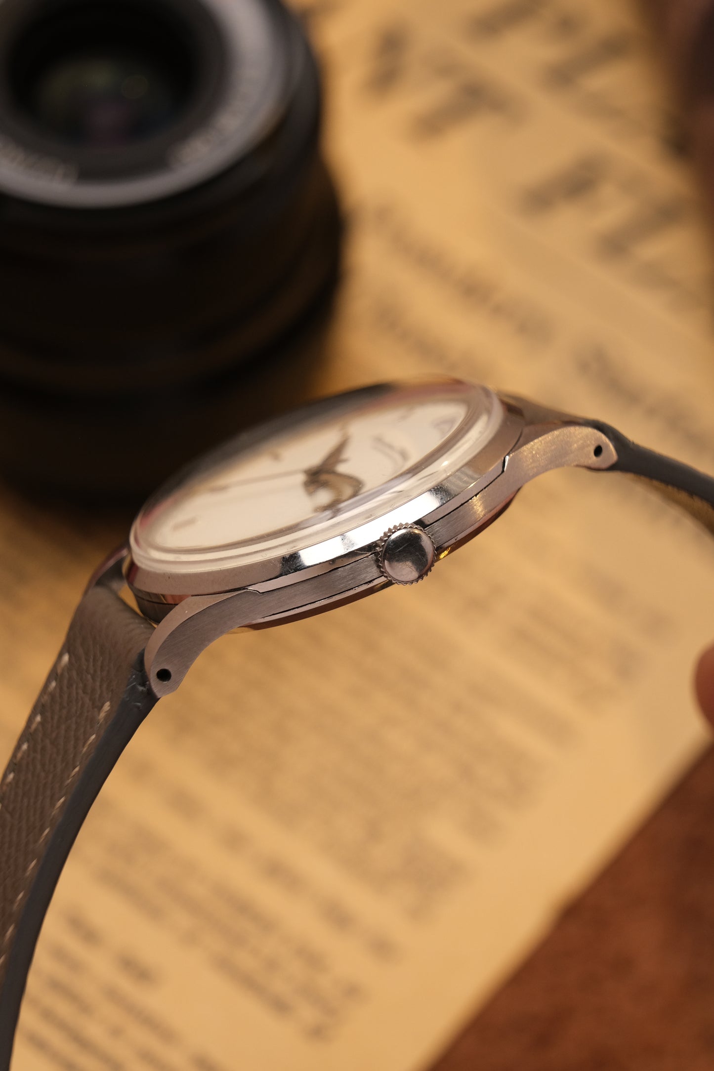 Calatrava IWC SCHAFFHAUSEN Cal.89 White Dial Hand Winding