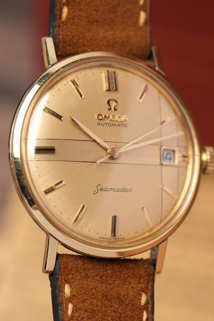 1961 Omega Seamaster Automatic Linen Cross Dial (Rare)