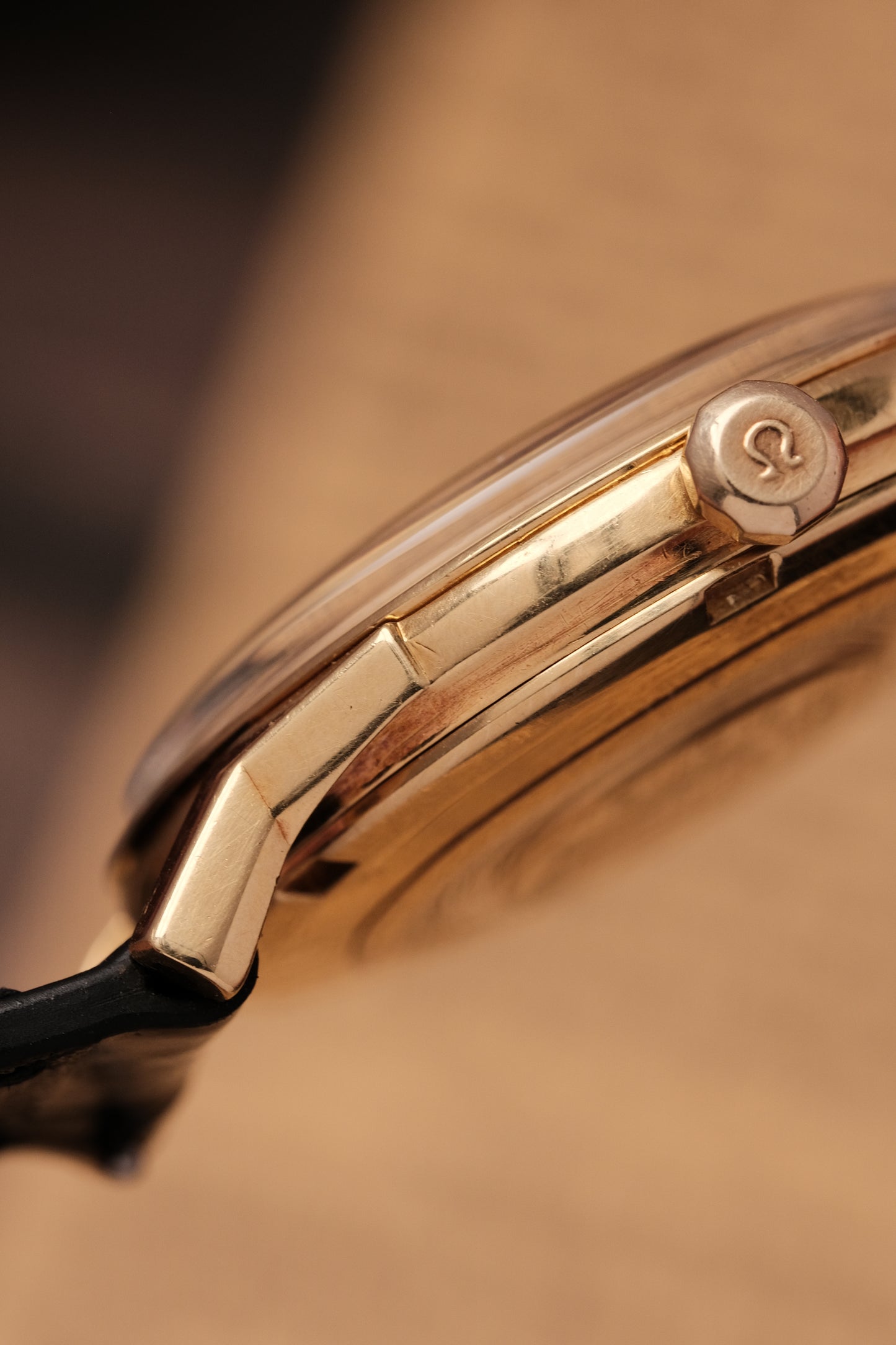 1962 18k Solid Gold 167.005 OMEGA CONSTELLATION PIE PAN DOG LEG White Dial AUTOMATIC CHRONOMETER