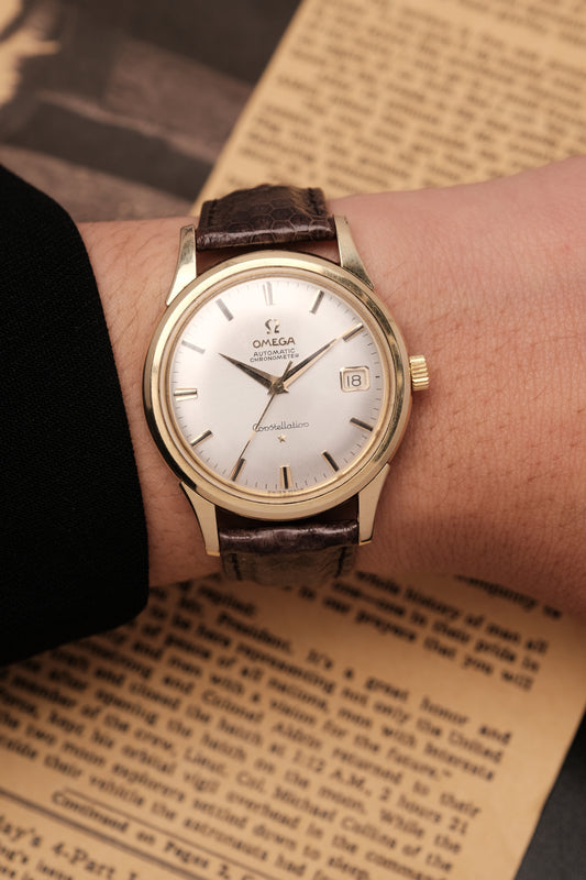 1962 OMEGA CONSTELLATION JUMBO 37mm AUTOMATIC CHRONOMETER REF. 14777 61 SC