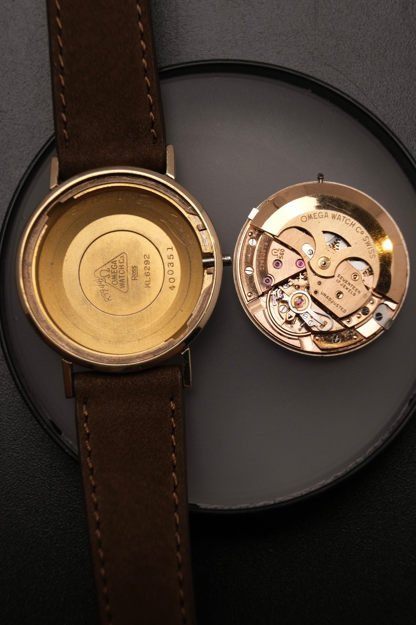 1966 Omega Seamaster De Villé Automatic Linen Cross Dial (Rare) KL6292