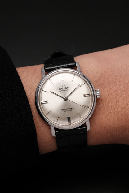 1964 Vintage Omega Seamaster De Ville Automatic White Dial 165.020