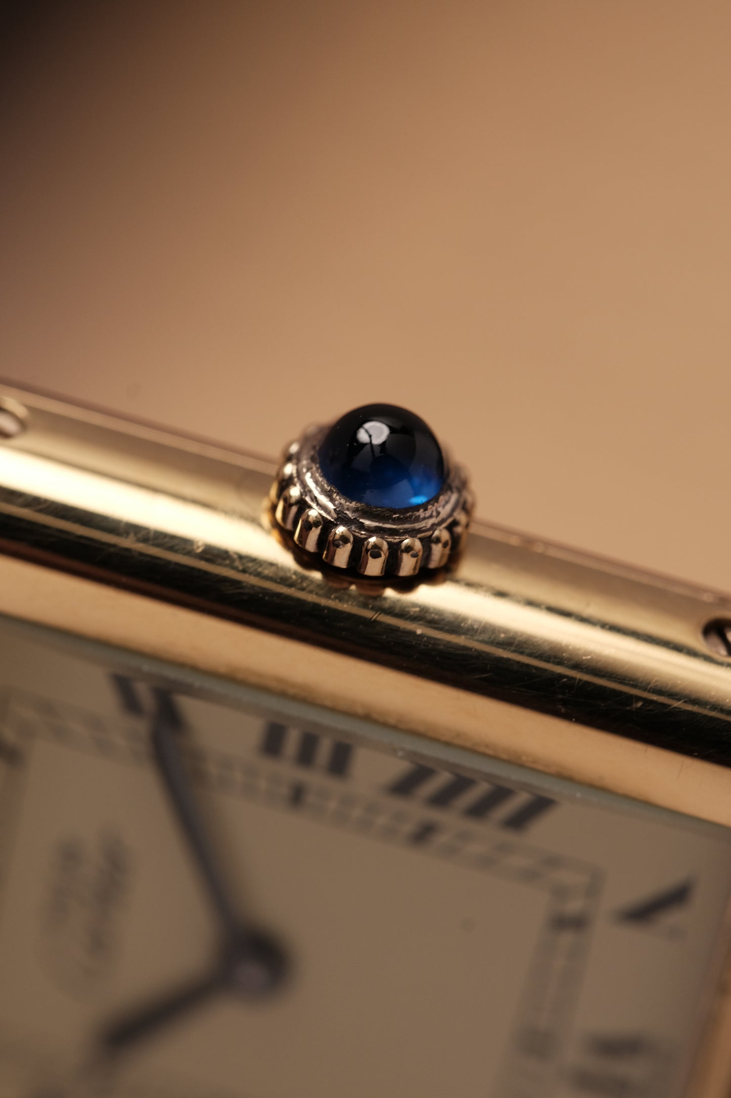 CARTIER MUST DE CARTIER TANK Hand Winding VERMEIL ROMAN DIAL REF. 6 097875