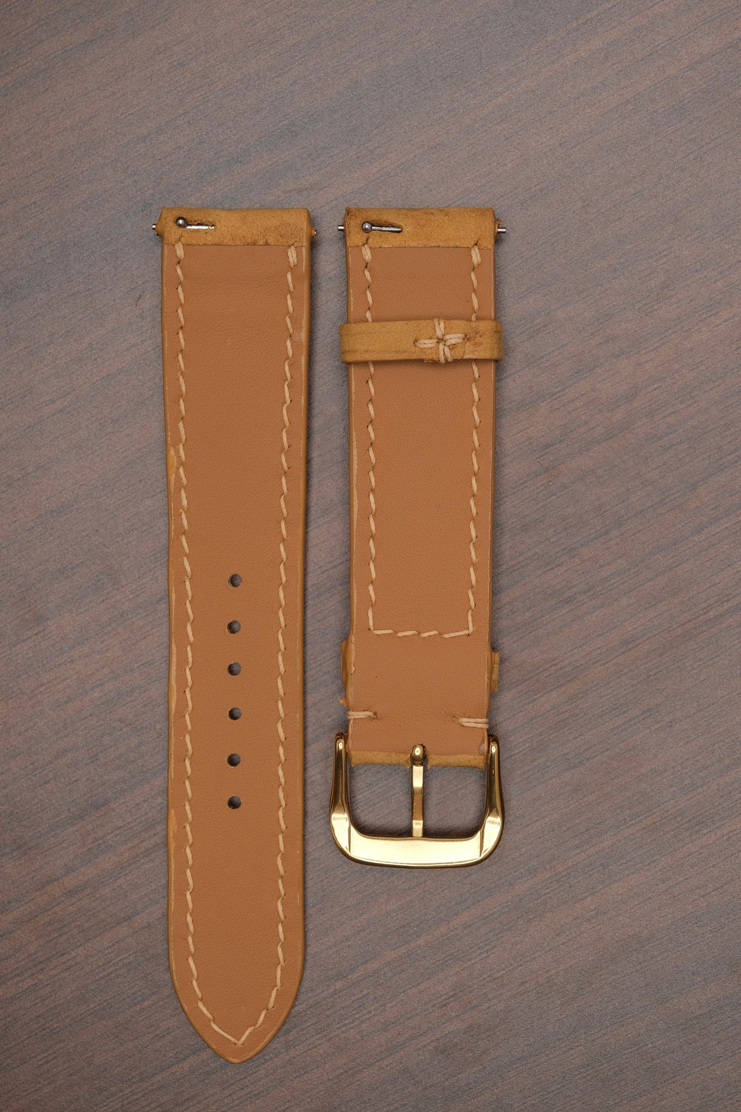 Saddle Tan Crazy Horse (Padded) Leather Strap