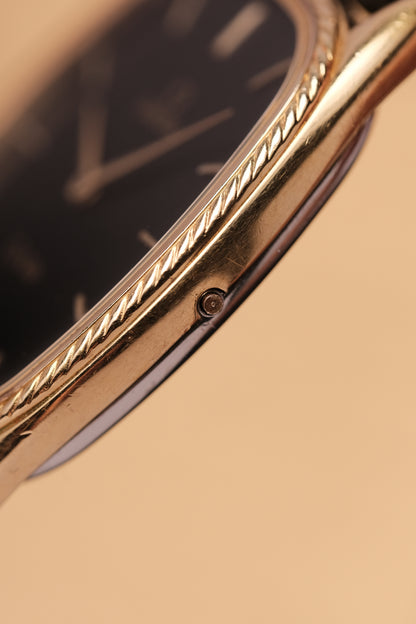 Vintage Omega De Ville Ellipse Quartz Gold Plated Ref 191 0168 Cal 1365