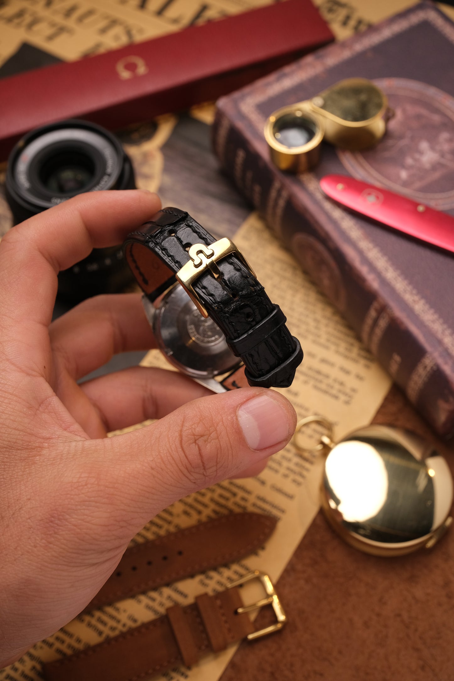 Vintage Omega Seamaster Automatic Pie Pan Dial Gold Capped 166.010-63 (Rare)