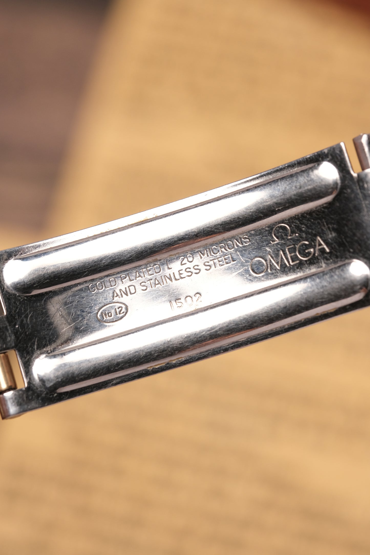 1968 OMEGA CONSTELLATION PIE PAN DOG LEG GOLD BRACELET  AUTOMATIC CHRONOMETER REF. 168.005