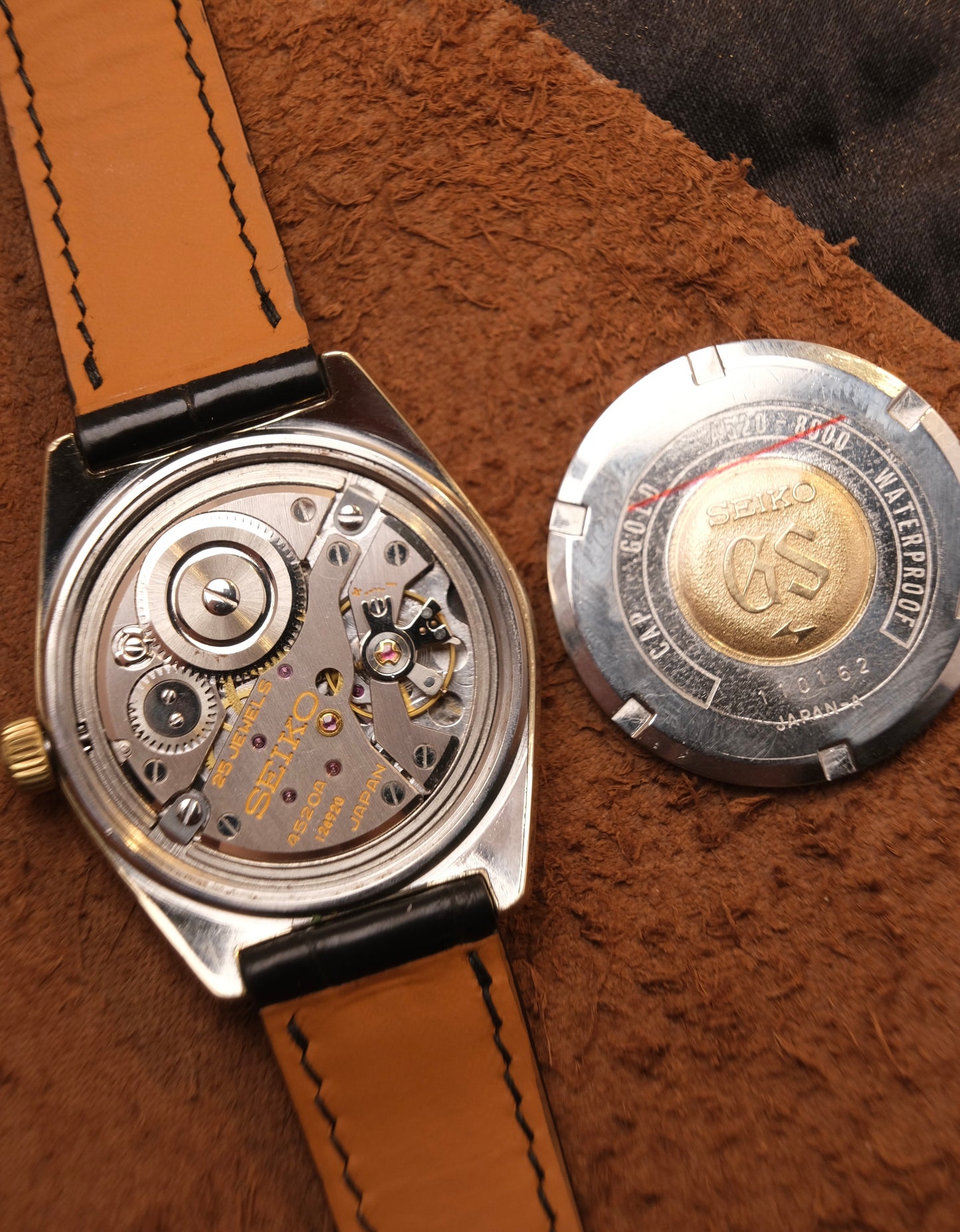 Grand Seiko GS45 High Beat 36000 1969's 4520-8000 CAP GOLD NoDate