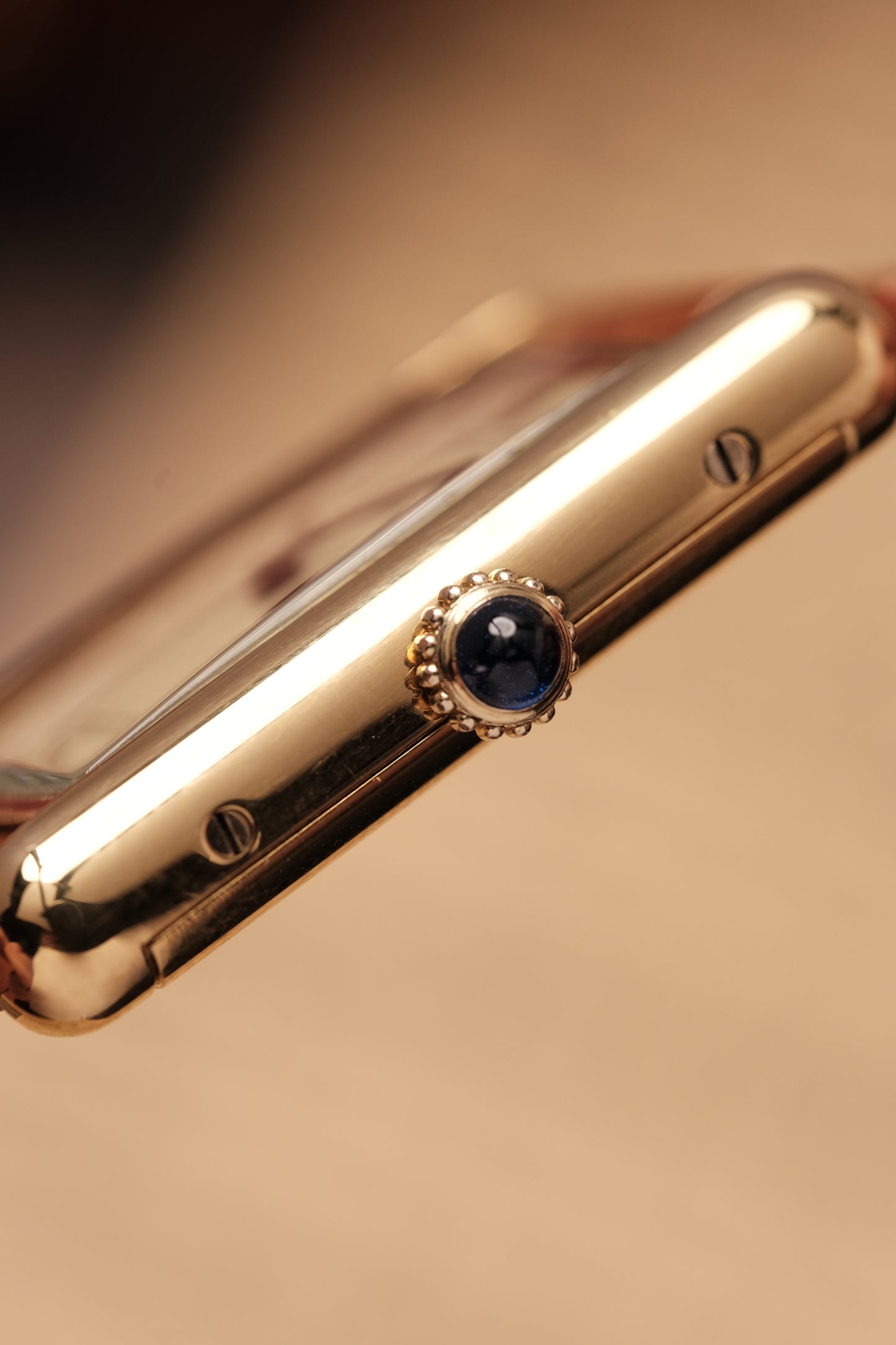 CARTIER MUST DE CARTIER TANK Hand Winding VERMEIL ROMAN DIAL REF. 6 219393