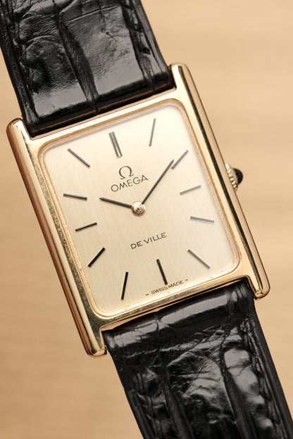Vintage Tank OMEGA DE VILLE (25x31mm) Manual Winding REF. 511.0404 + BOX