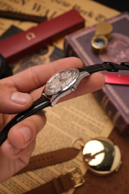 Vintage Omega Seamaster Automatic 166.010 (Black leather strap)