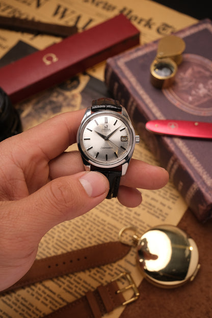 Vintage Omega Seamaster Automatic 166.010 (Black leather strap)