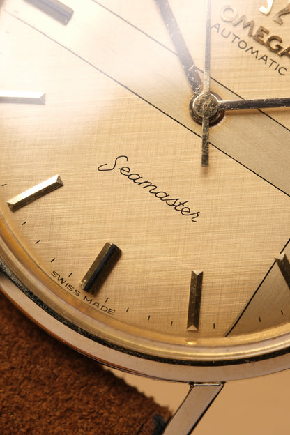 1961 Omega Seamaster Automatic Linen Cross Dial (Rare)