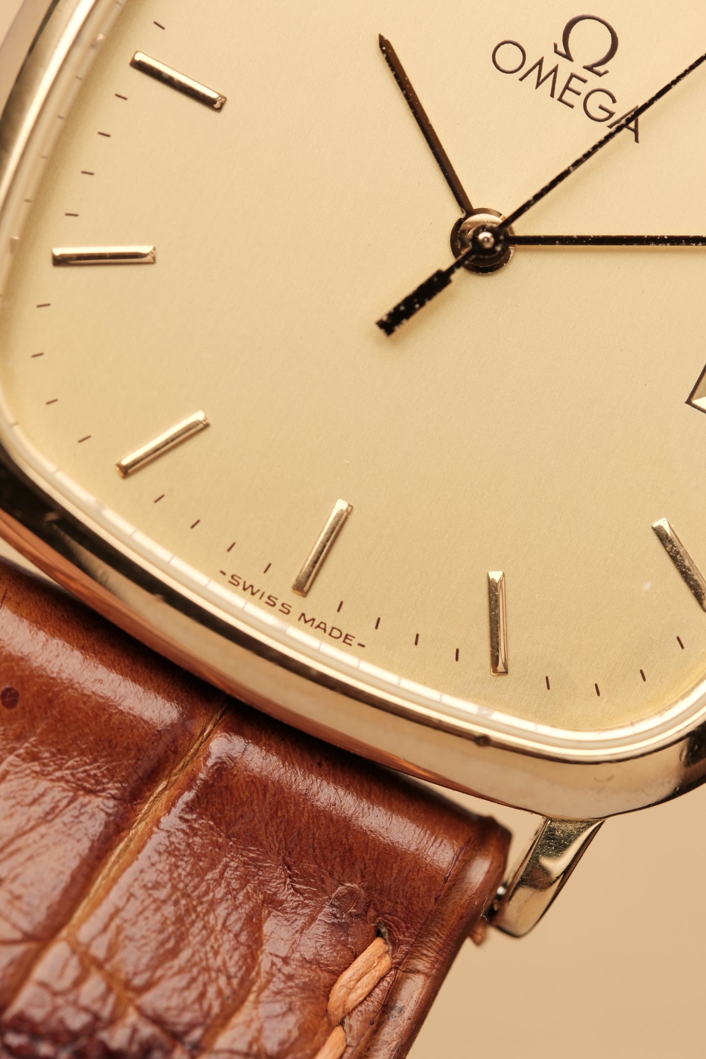 Vintage Omega De Ville Square (30x30mm) Quartz Ref. 196 0317.1