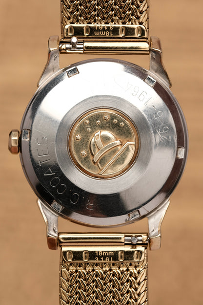 1963 OMEGA CONSTELLATION PIE PAN DOG LEG White Dial AUTOMATIC CHRONOMETER REF. 168.005