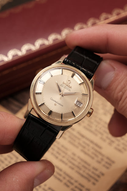 1962 OMEGA CONSTELLATION PIE PAN Champagne Dial CHRONOMETER REF 14902-62 or 168.005