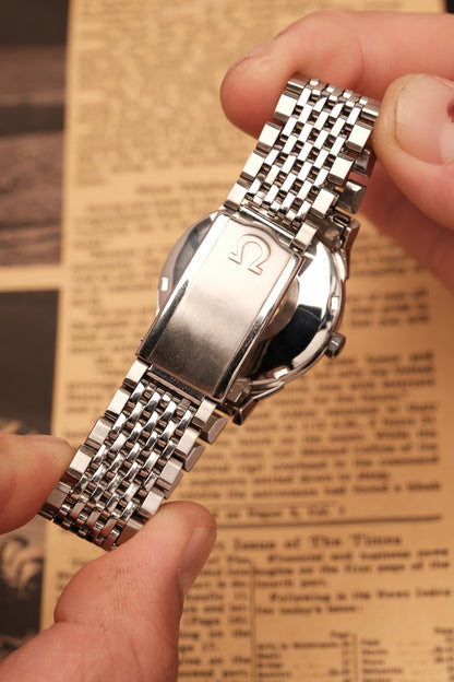 1963 OMEGA CONSTELLATION PIE PAN Stainless Steel  AUTOMATIC REF. 168.005 Beads of rice bracelet