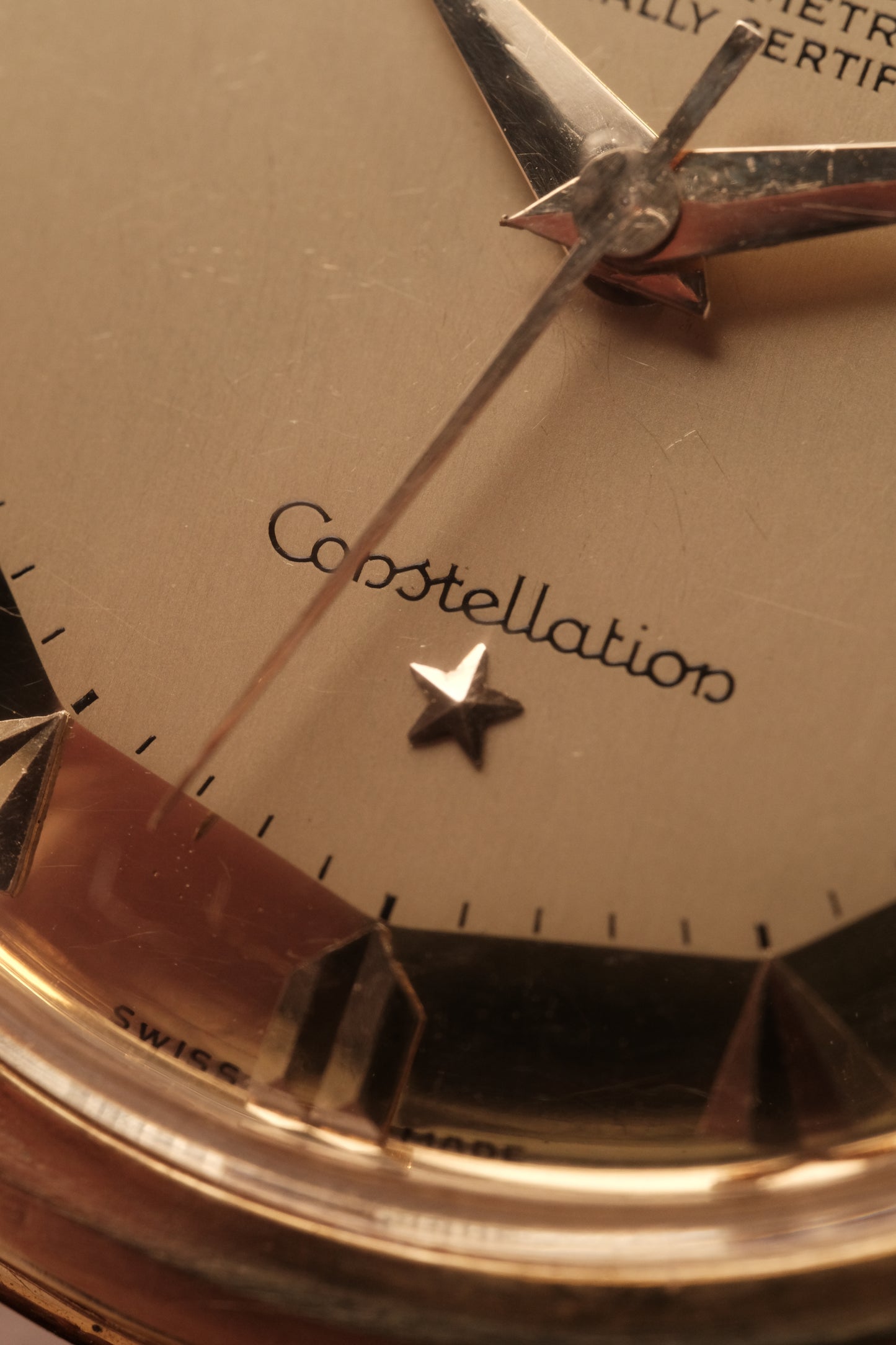 Vintage 1958 Omega Constellation Pie Pan De Luxe Arrow Head Ref 2852/2853 S.C