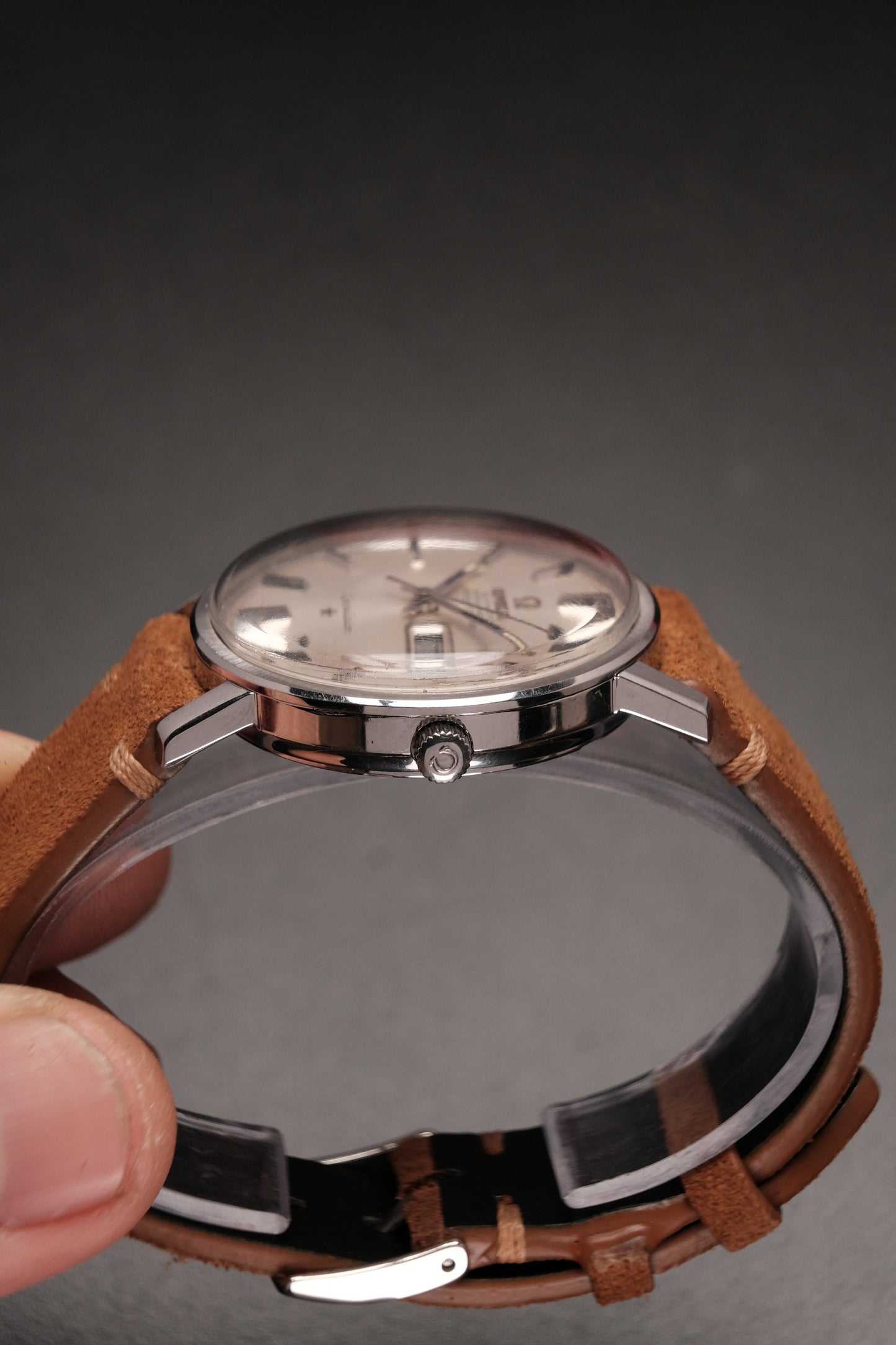 Omega Constellation Day-Date Cal 751 Steel Automatic Mens Watch 168.016