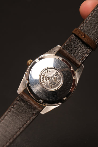 Vintage Omega Seamaster with Gold Crosshair Dial 166.010 from 1967