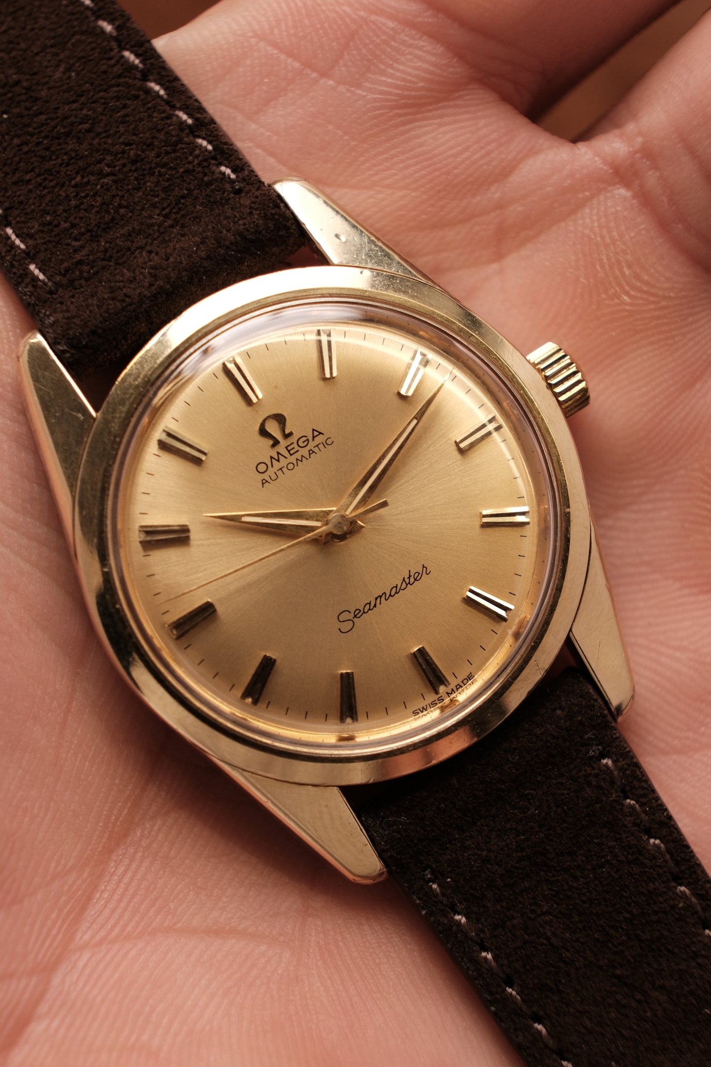 1969 Omega Seamaster Vintage Gold Automatic Ref 14700