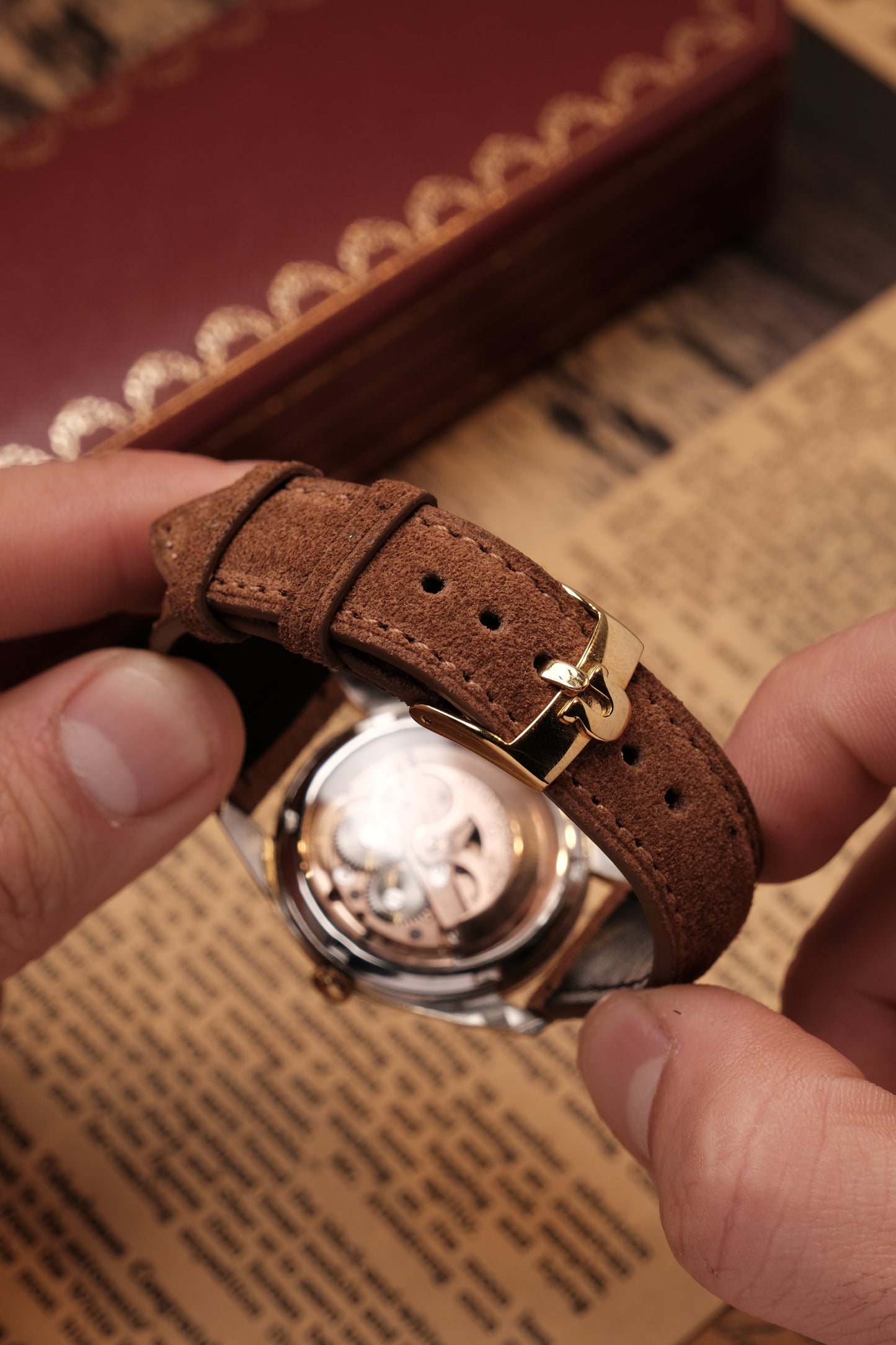 Vintage Omega Seamaster Automatic Gold Capped 166.010-63 ( Sapphire case back)