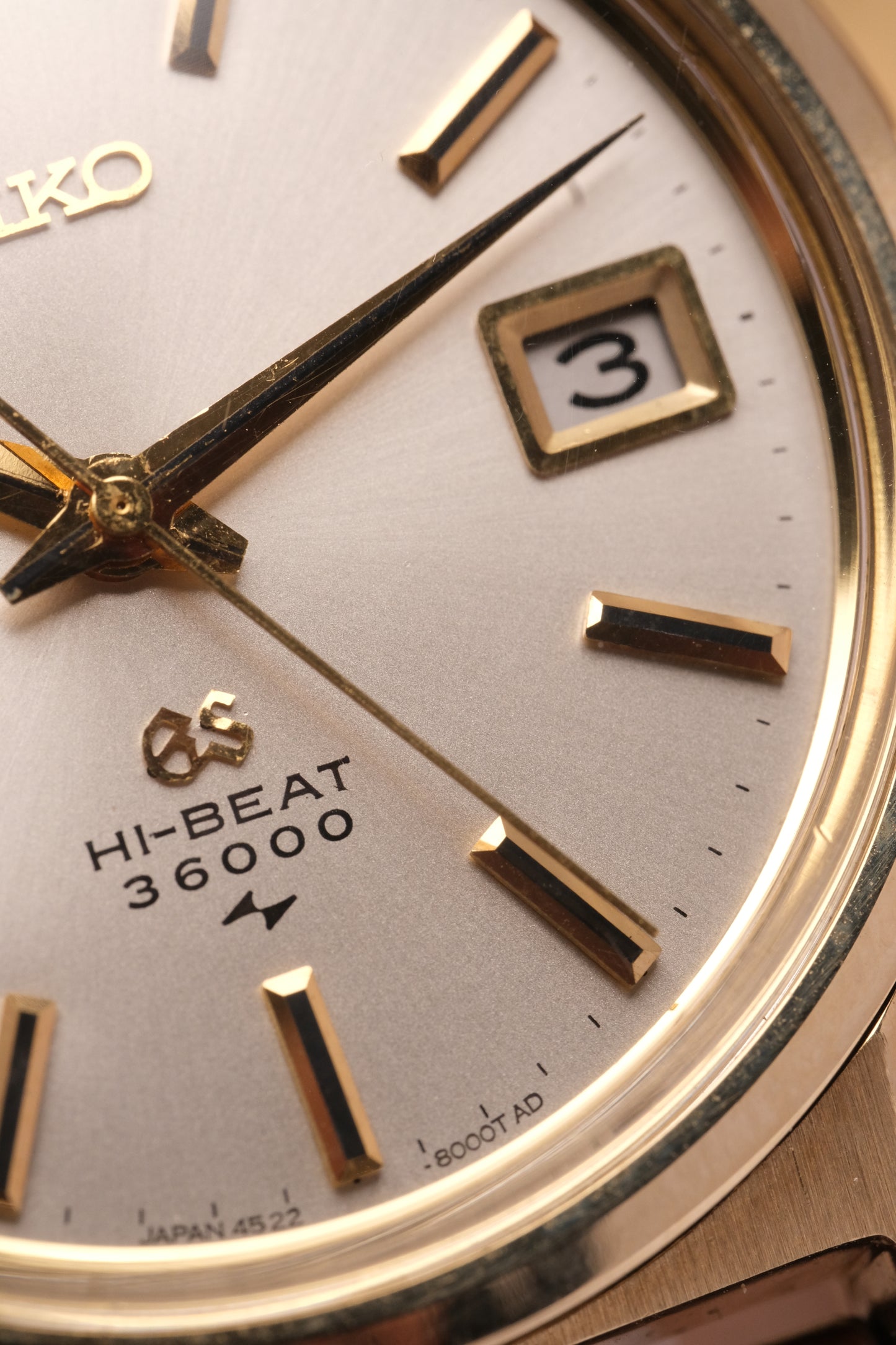 Grand Seiko GS45 High Beat 36000  4522-8000 CAP GOLD 001386