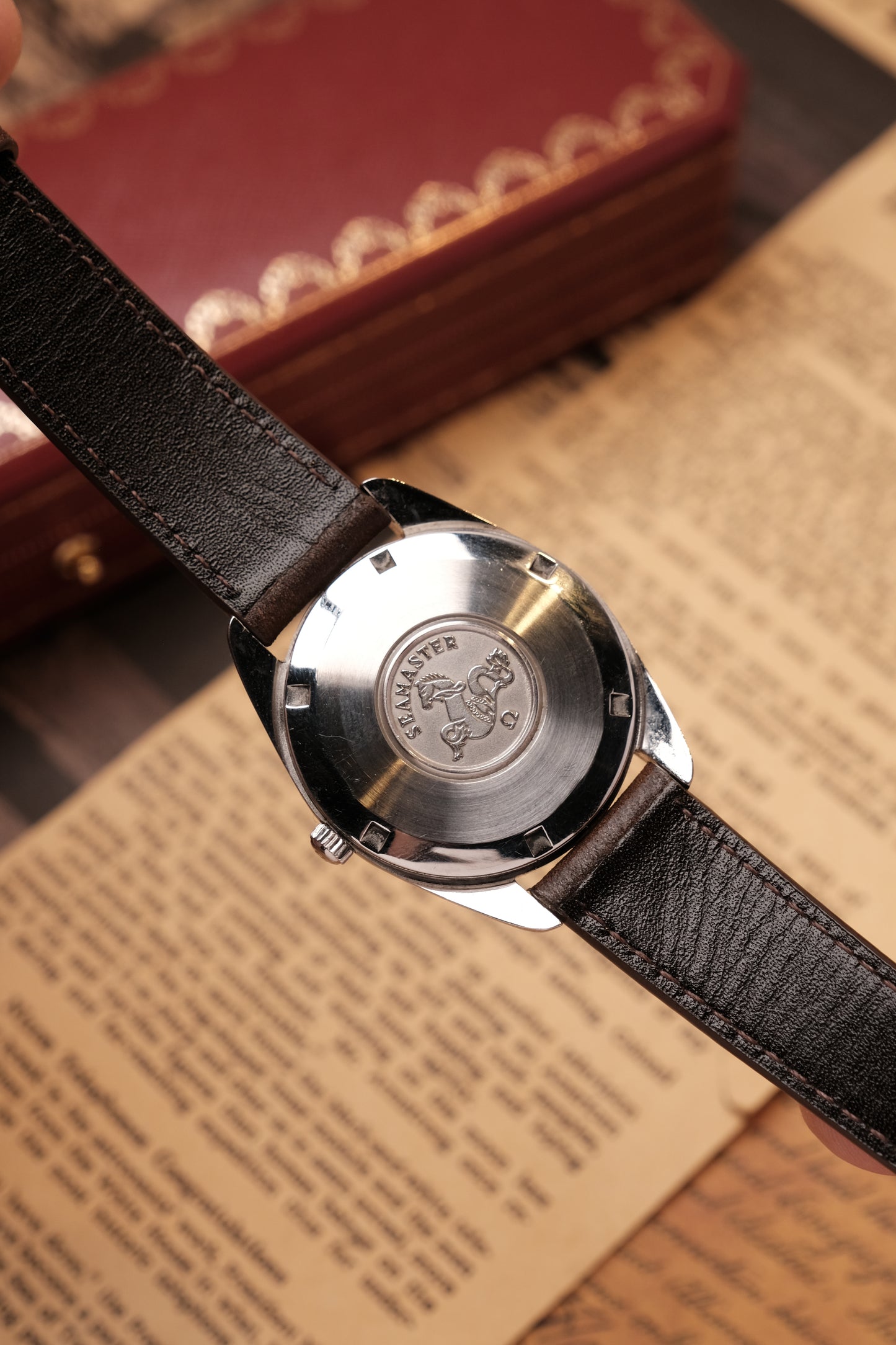 OMEGA Seamaster 166.067 Cal.565 Date Silver Dial Automatic Watch