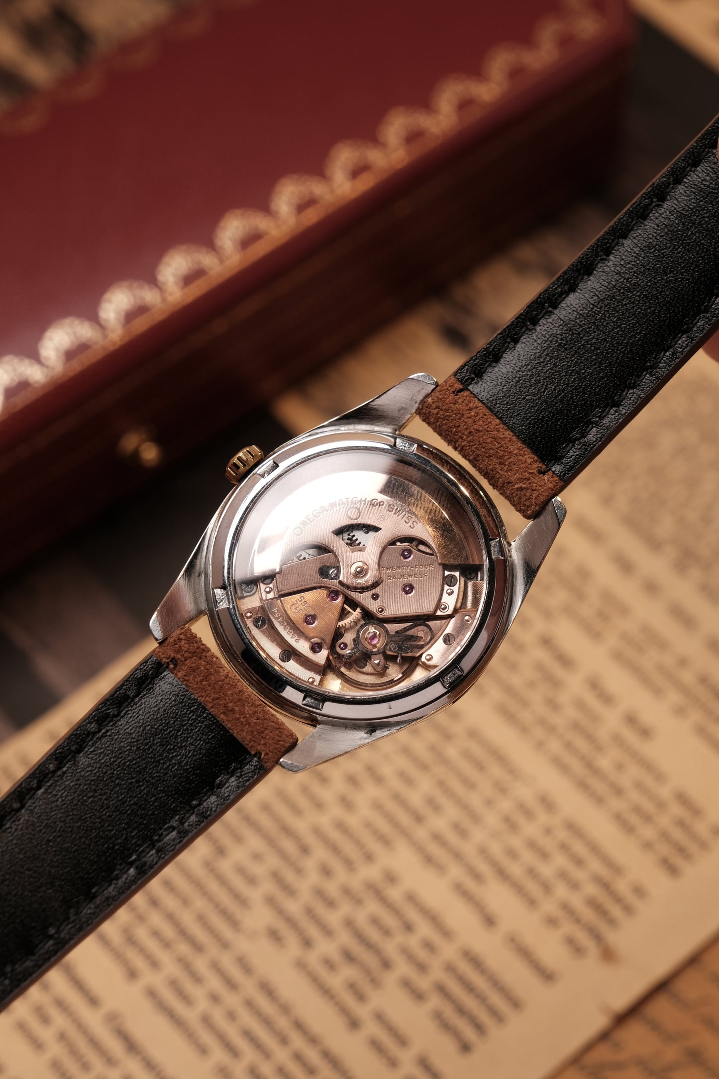 Vintage Omega Seamaster Automatic Gold Capped 166.010-63 ( Sapphire case back)