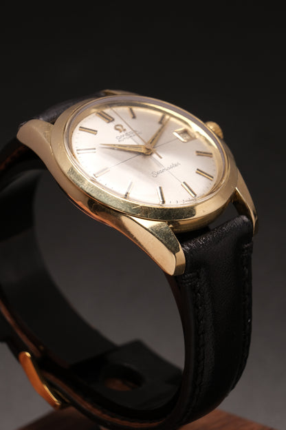 Vintage Omega Seamaster Automatic Gold Capped  Cross hair dial 1960's