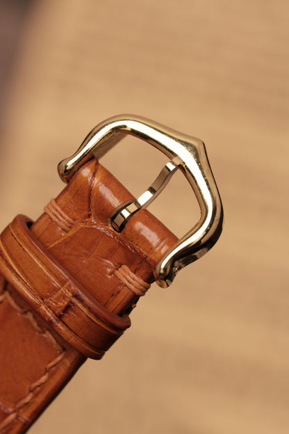 1990's CARTIER MUST DE CARTIER TANK VERMEIL ROMAN DIAL Quartz