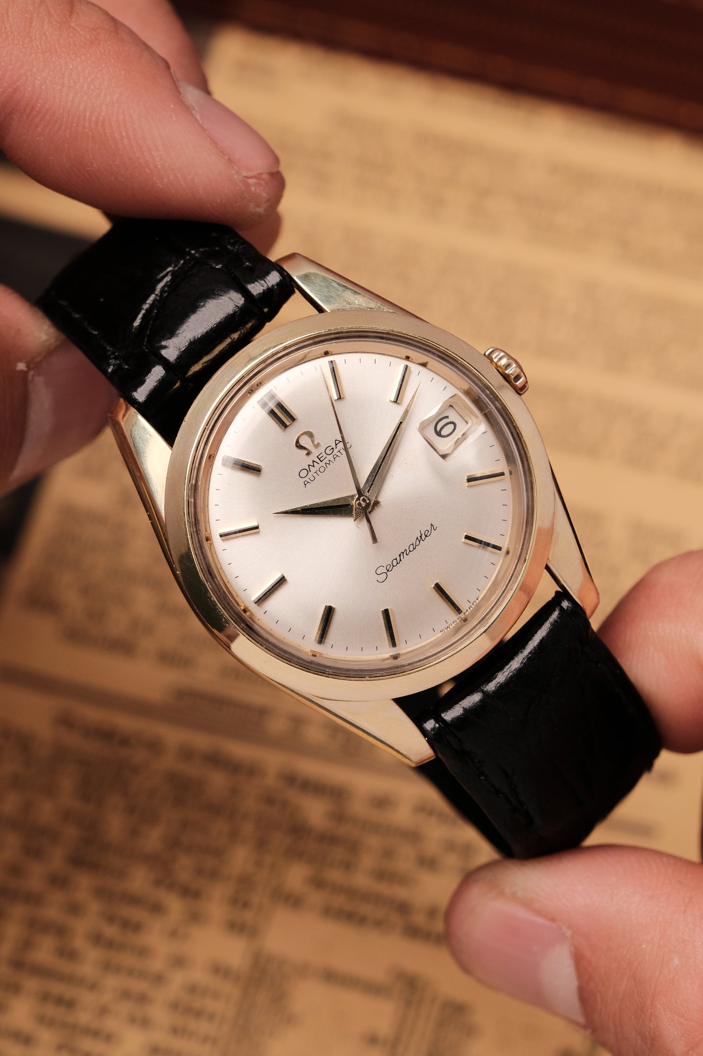 1968 Omega Seamaster Automatic Gold Capped REF.166.010