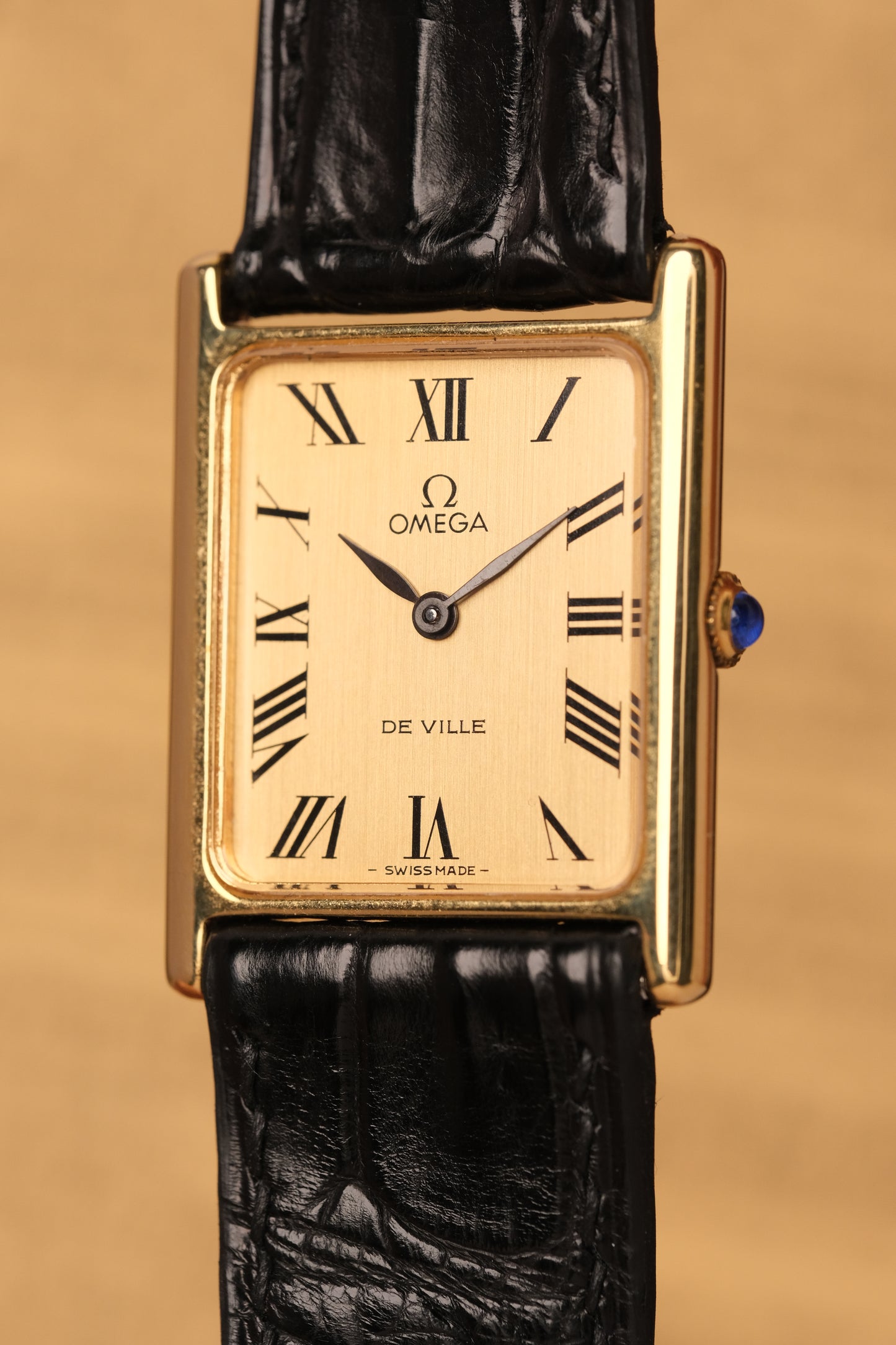 Vintage Tank OMEGA DE VILLE REF. 511.0404  Roman numerals