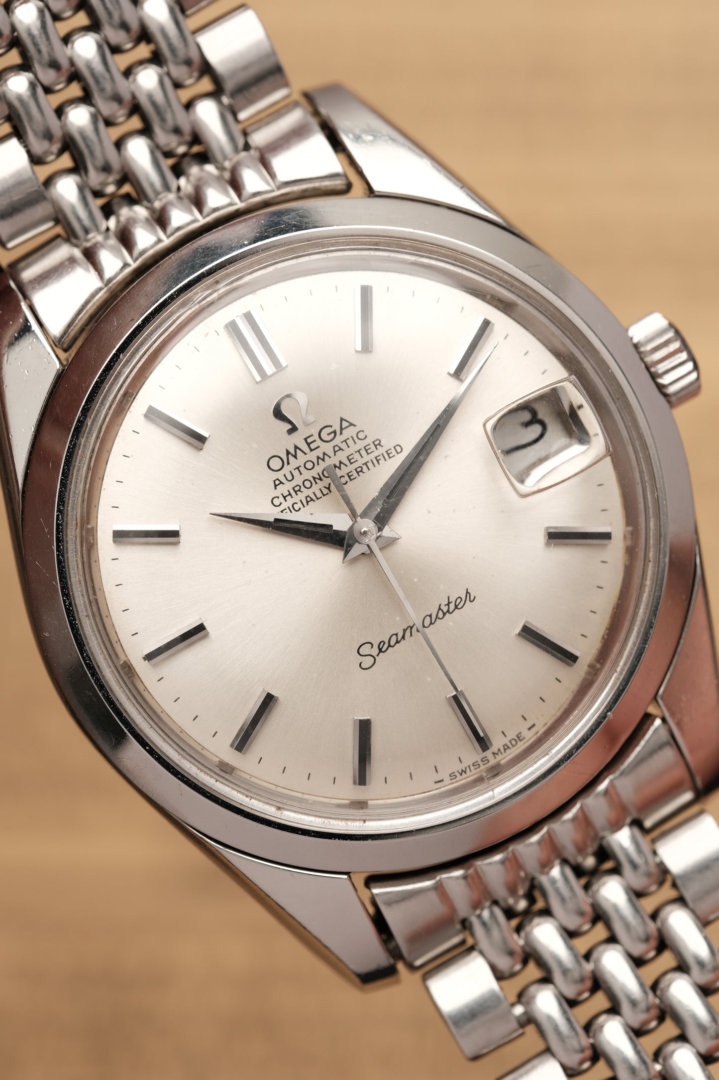 1969 Vintage Omega Seamaster Chronometer Certified Automatic 166.010