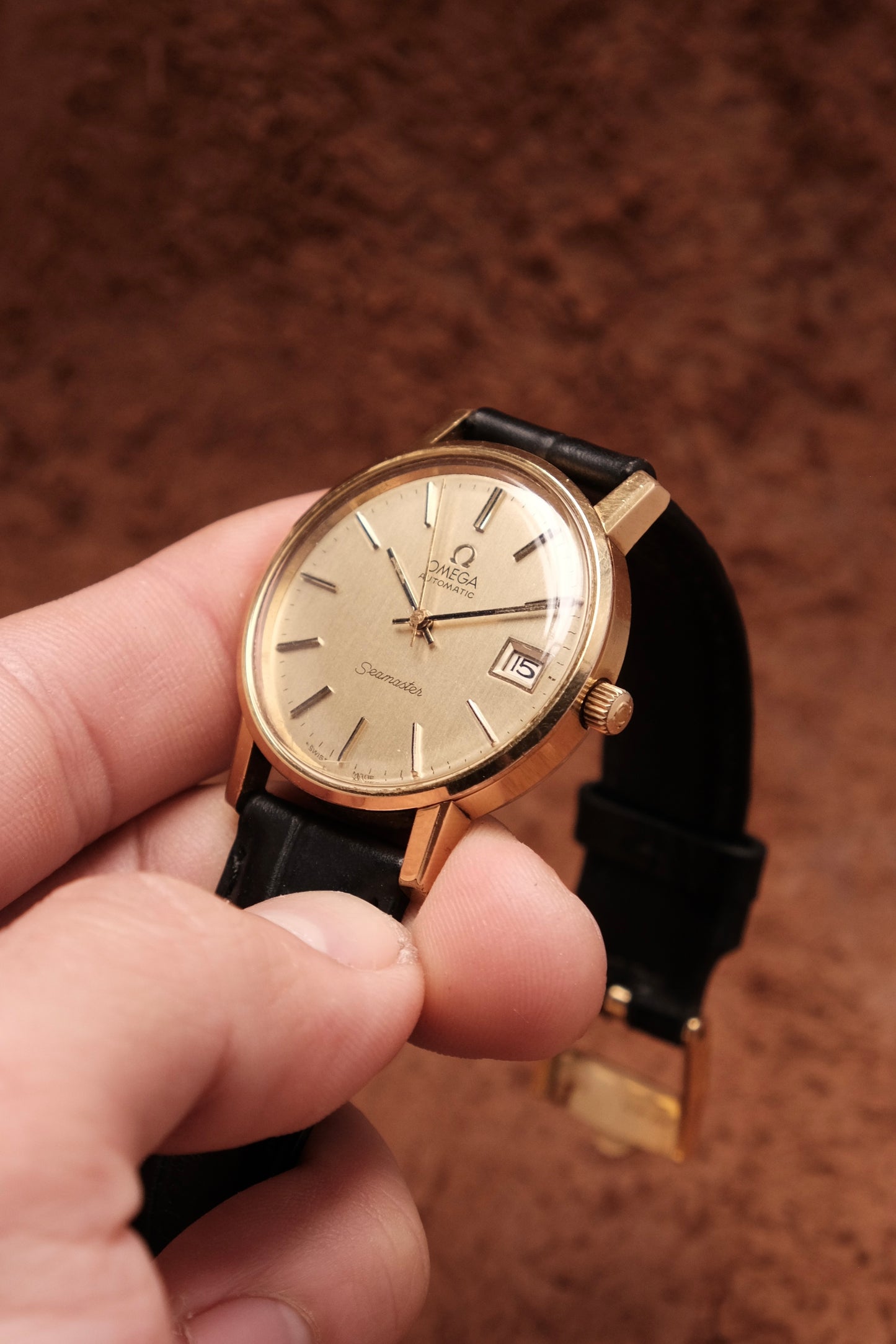 1976 Omega Seamaster Gold Automatic Ref. 166.0202
