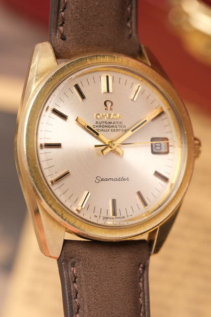 1967 Vintage Omega Seamaster Chronometer Automatic 168.022 36mm Gold Capped Cal.564