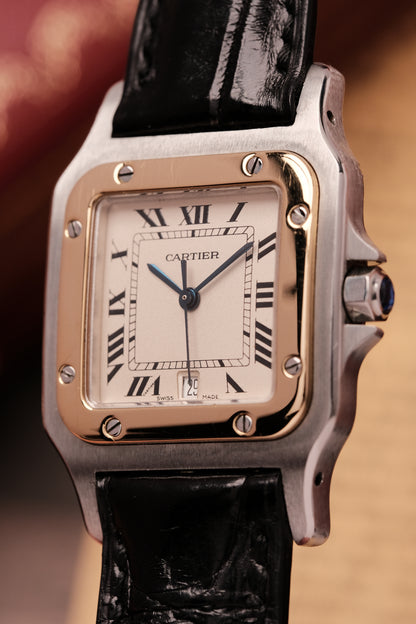 Cartier Santos Galbée Ref. 187901 29x41mm Soft Curved Case