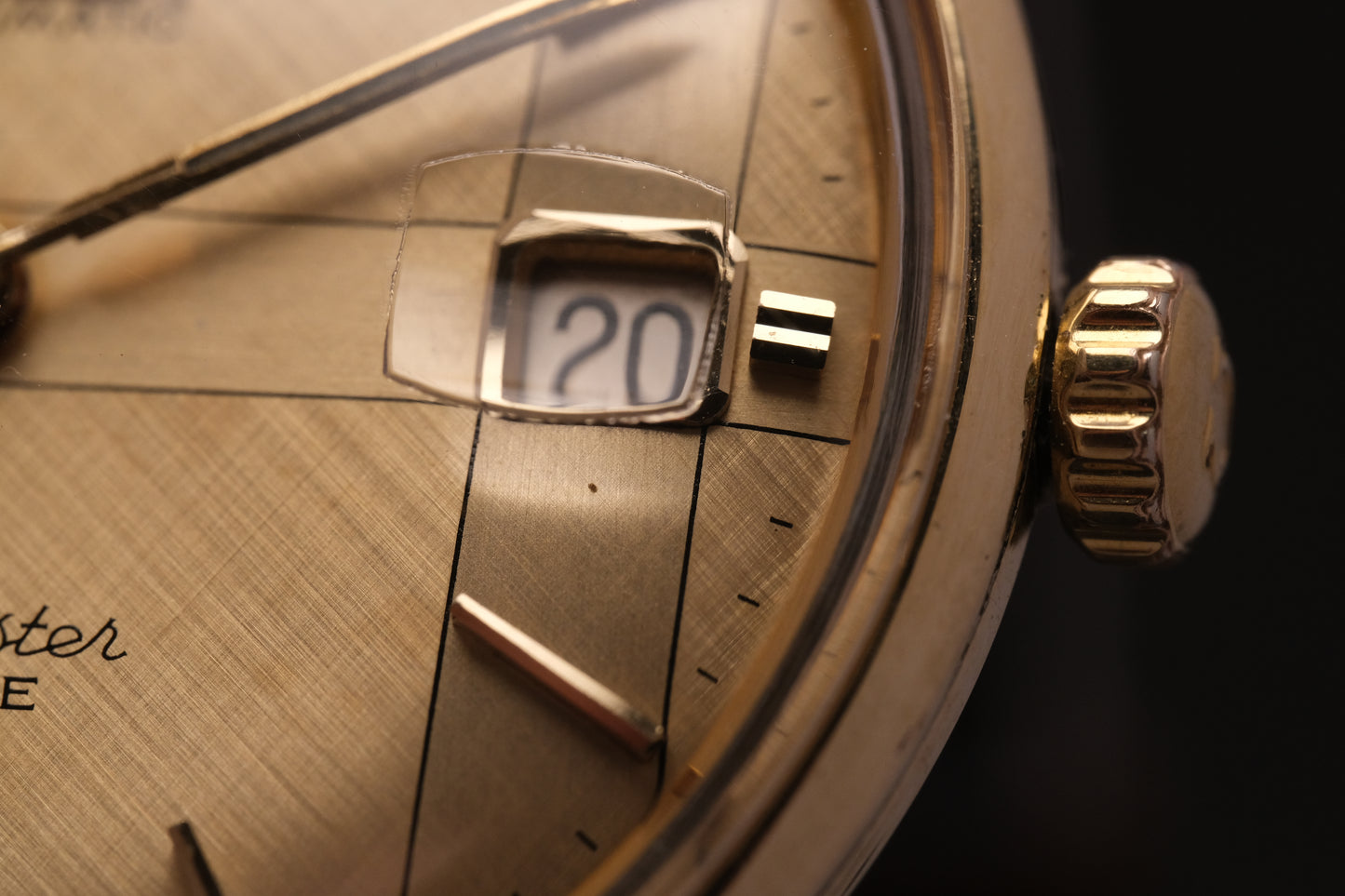 1966 Omega Seamaster De Villé Automatic Linen Cross Dial (Rare) KL6292