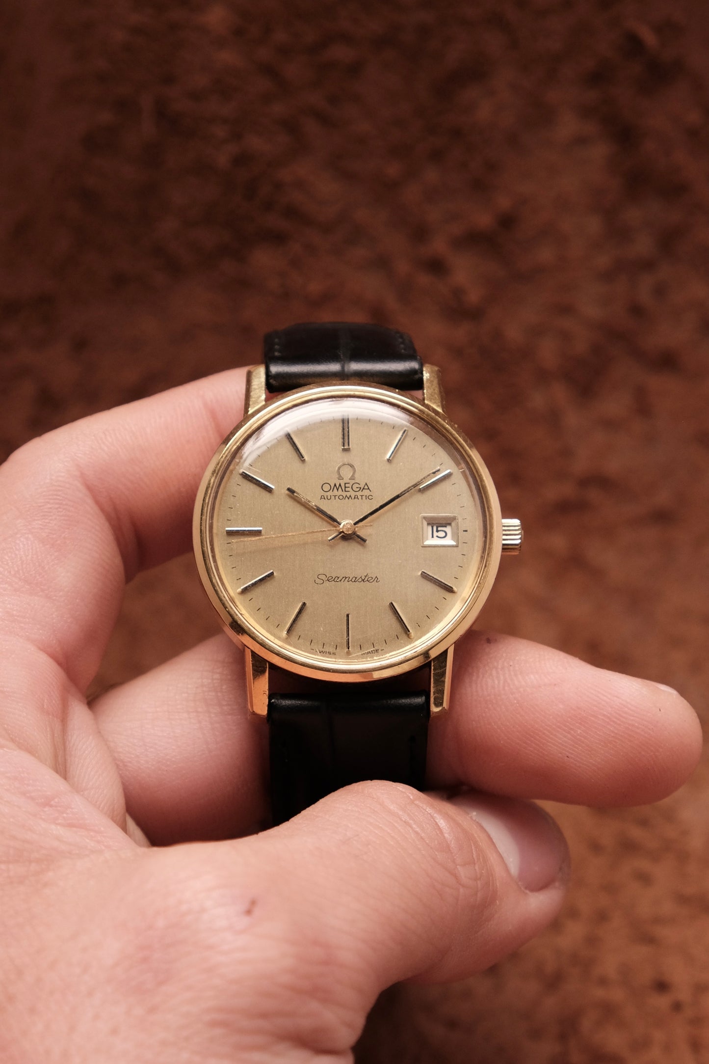 1976 Omega Seamaster Gold Automatic Ref. 166.0202