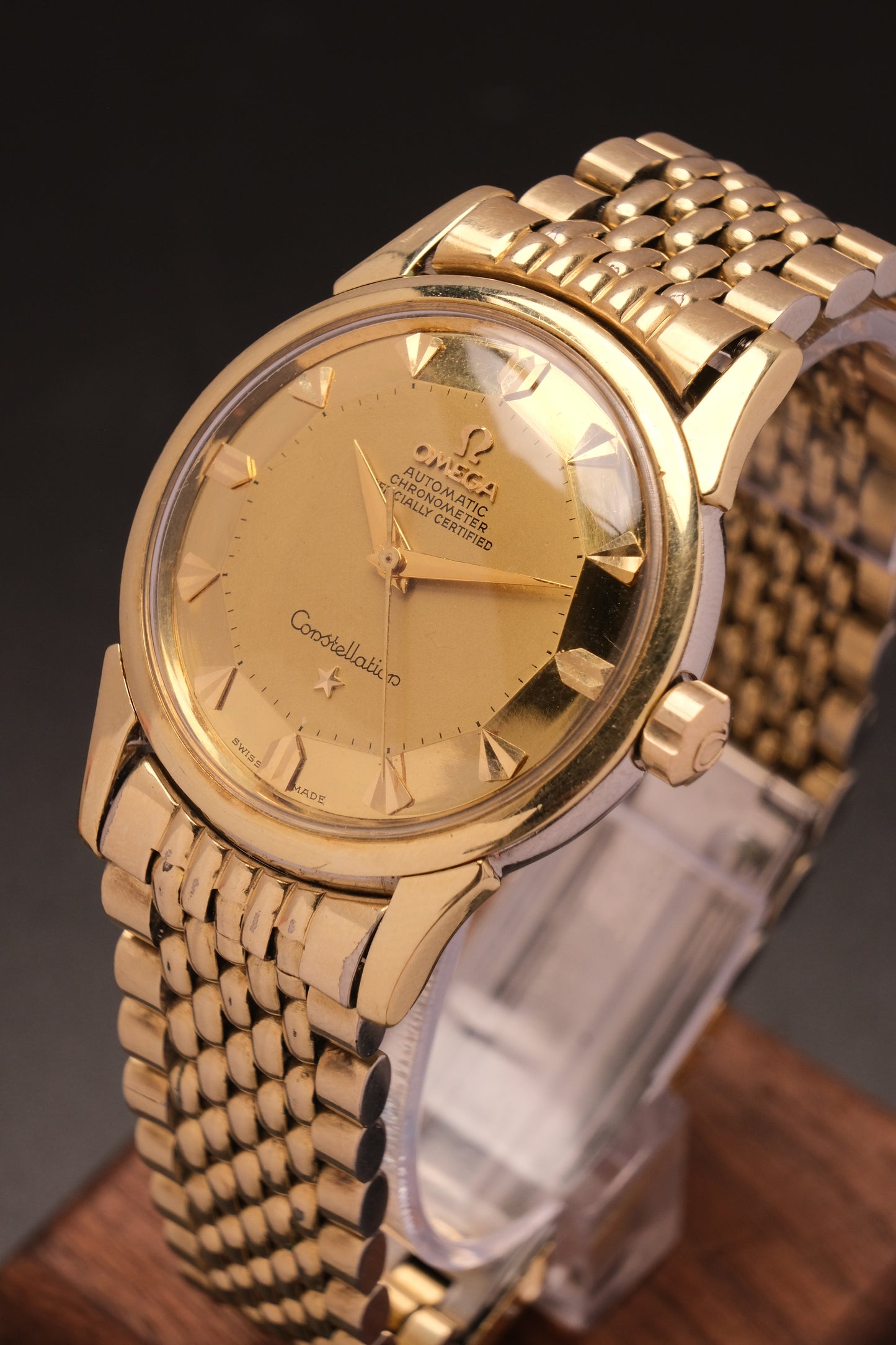 OMEGA Constellation Delux 12-sided pie pan Ref.14381