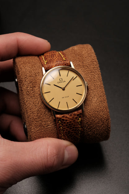 1970s Vintage OMEGA De Ville Gold Men's Watch - 111.140