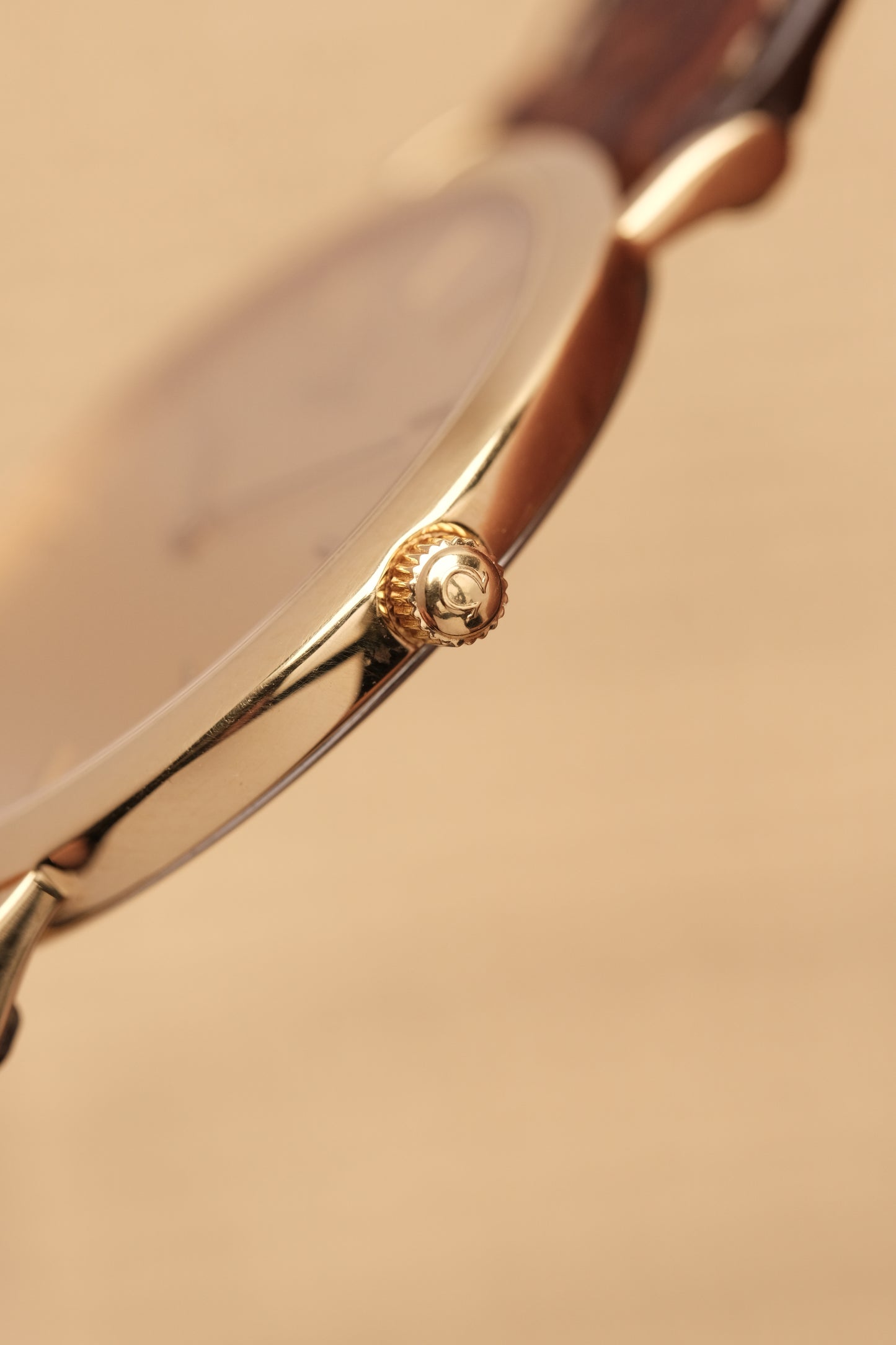 Omega De Ville Ref.1950075.2 Ultra Thin Gold Quartz