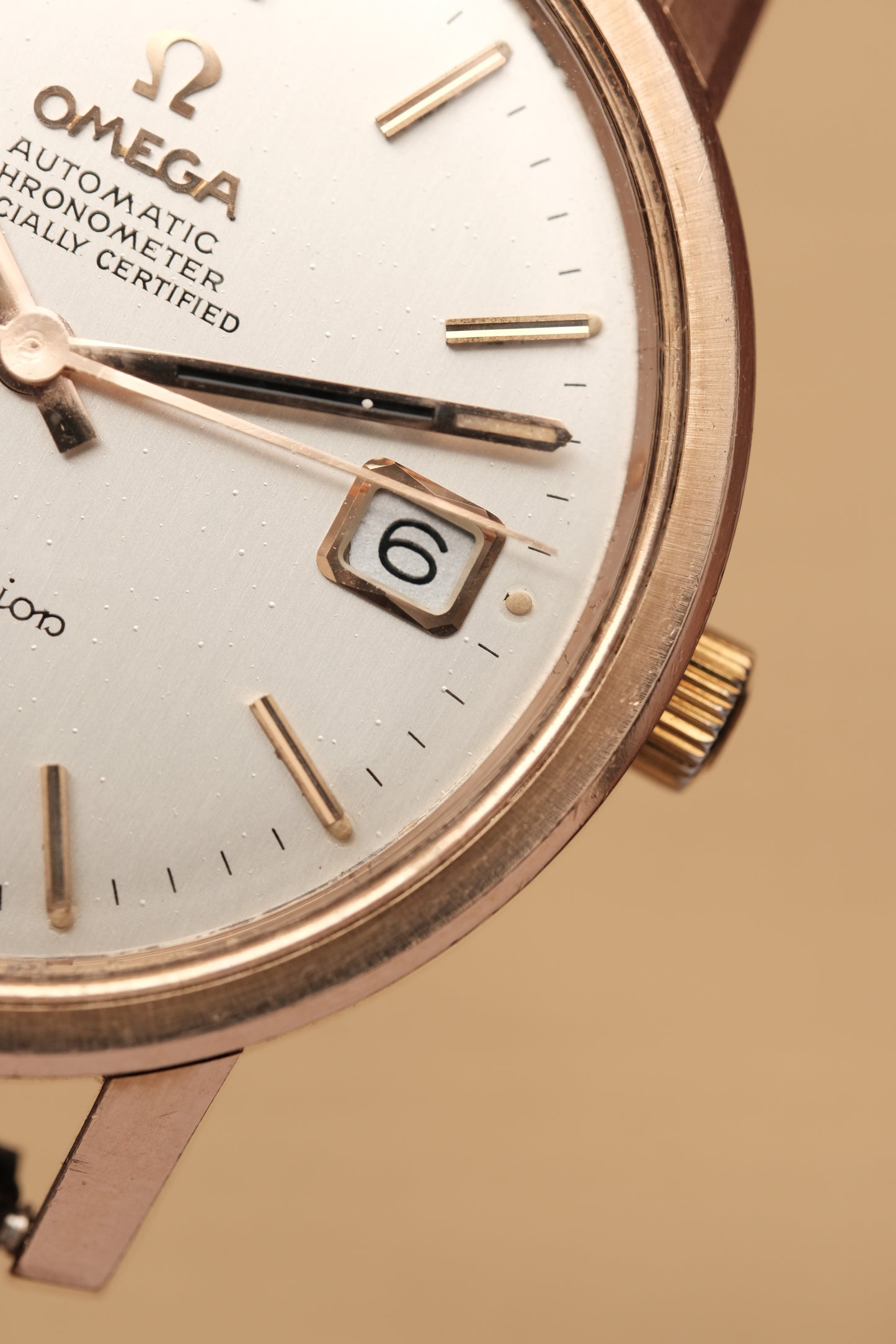 1967 OMEGA Constellation Chronometer Date Rose Gold REF. 168.018