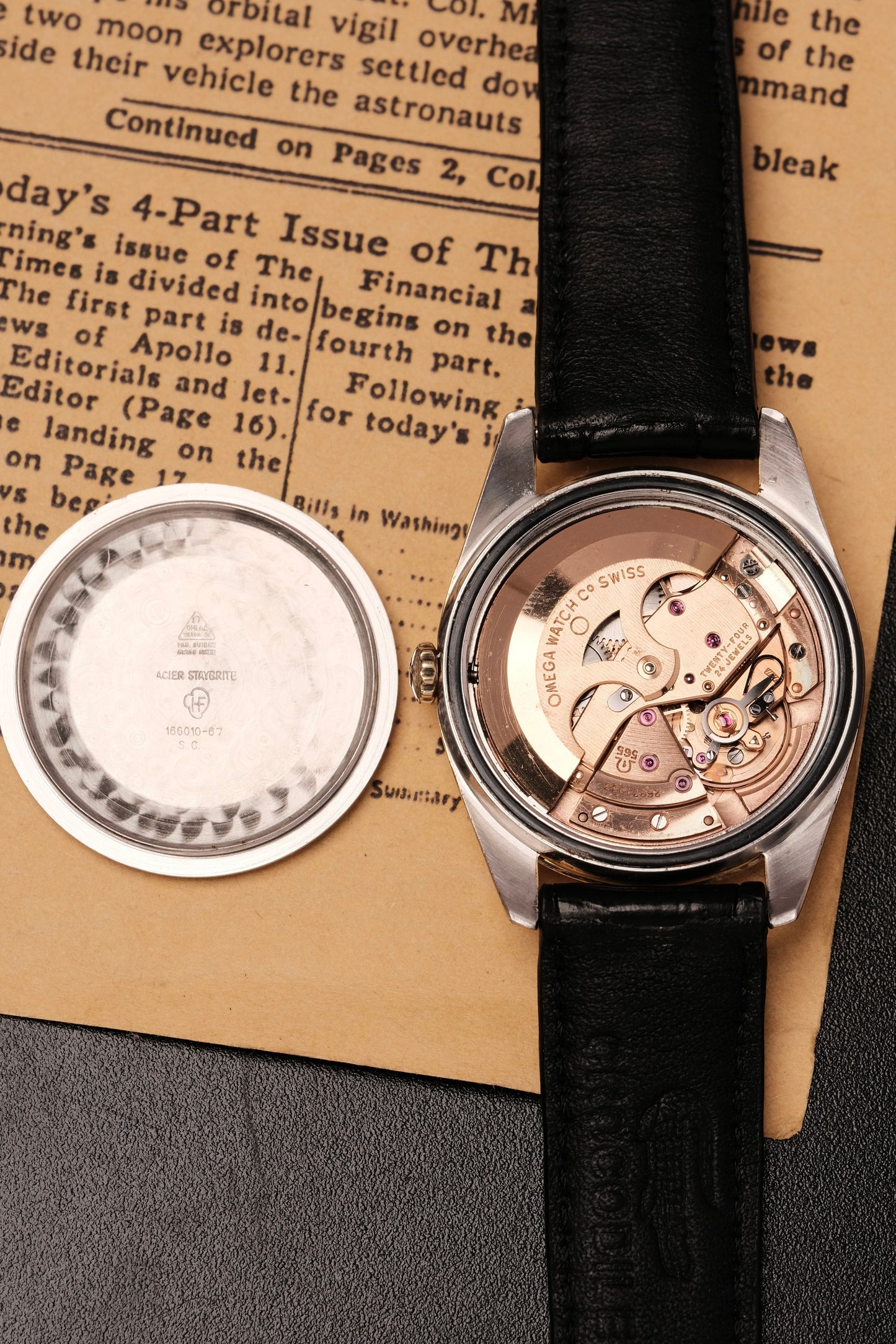 1968 Omega Seamaster Automatic Gold Capped REF.166.010