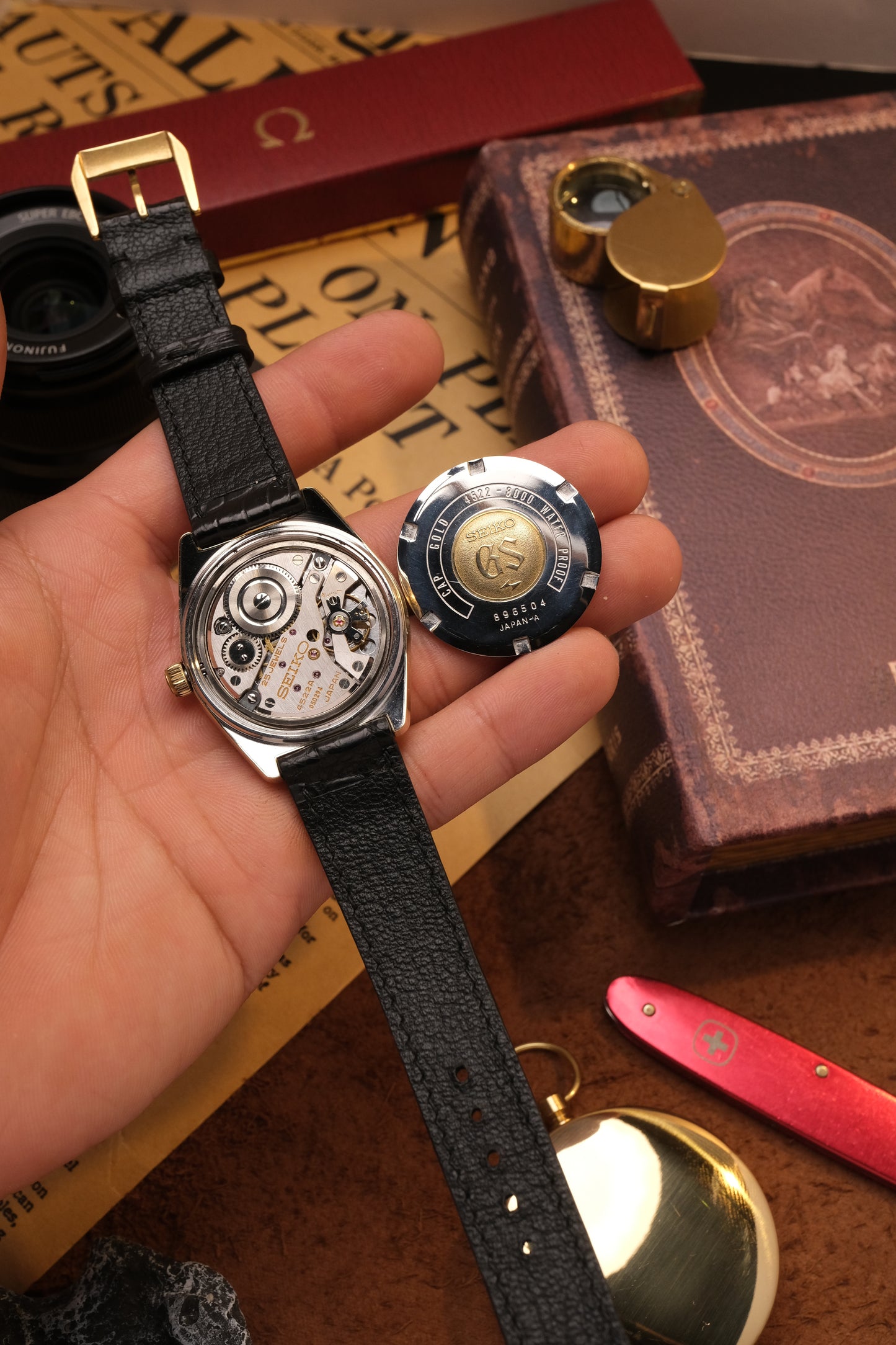 Grand Seiko GS45 High Beat 36000  4522-8000 CAP GOLD  896504