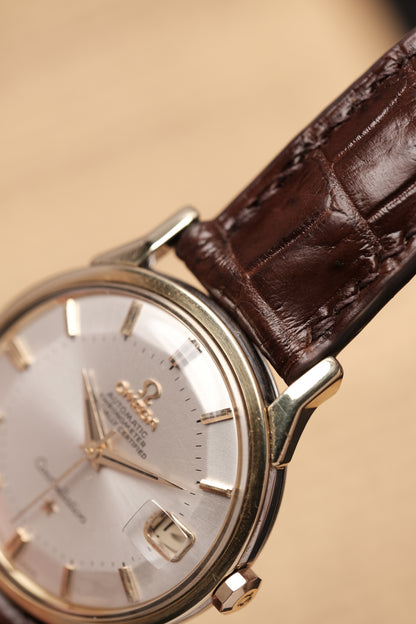1966 OMEGA CONSTELLATION PIE PAN DOG LEG White Dial AUTOMATIC CHRONOMETER REF. 168.005