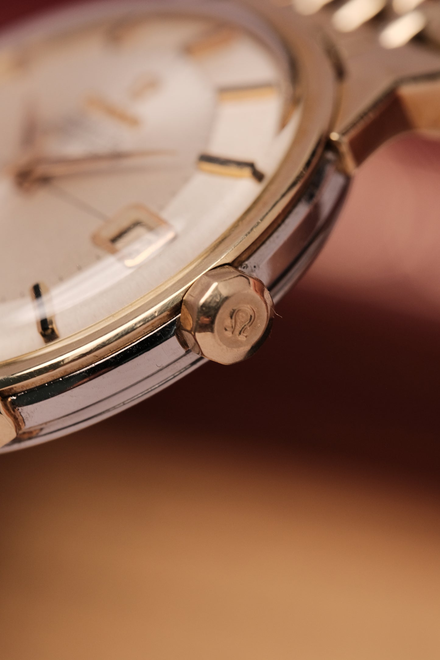 1966 OMEGA CONSTELLATION PIE PAN DOG LEG GOLD  CROSS HAIR DIAL AUTOMATIC CHRONOMETER REF. 14902-61 SC